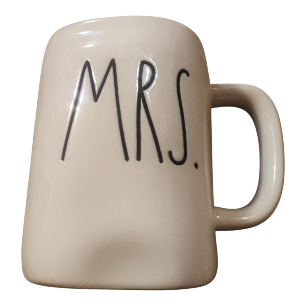 Rae Dunn Tan 'MRS.' Mug